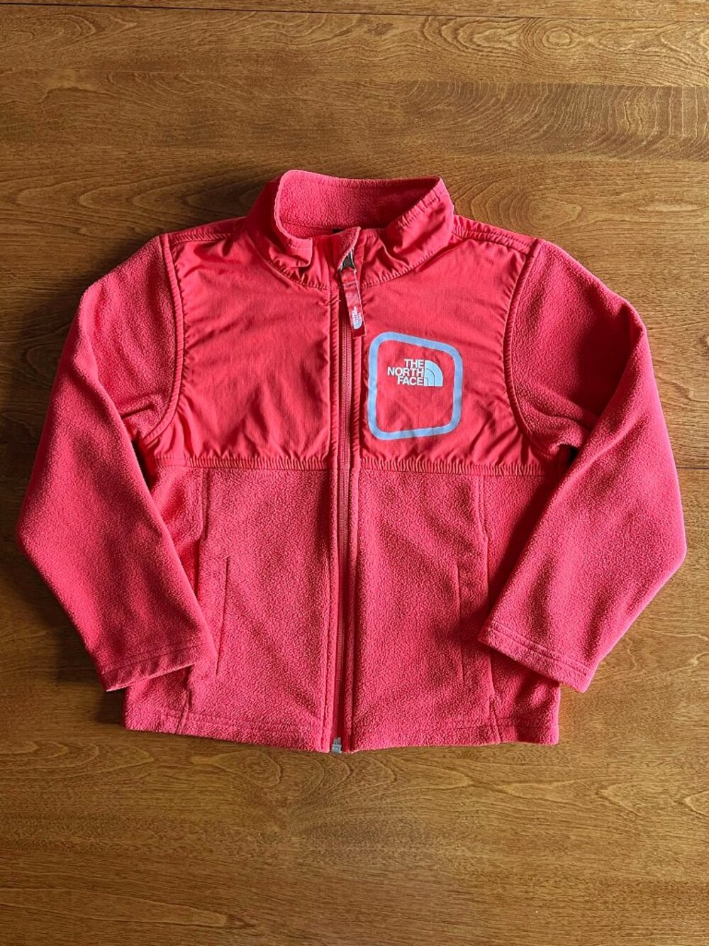 The North Face red fleece jacket 4T